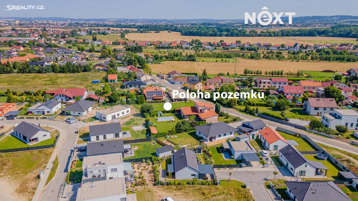 Prodej  stavebního pozemku 828 m², Roudné, okres České Budějovice