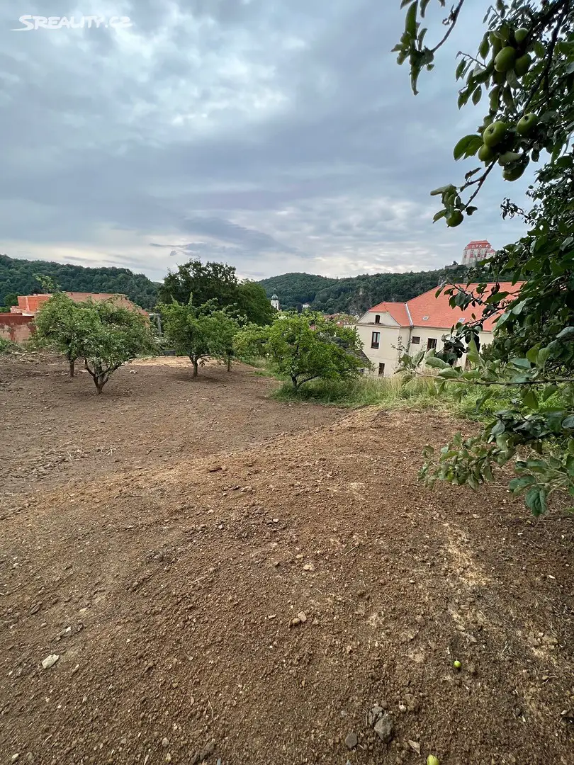 Prodej  stavebního pozemku 455 m², Vranov nad Dyjí, okres Znojmo