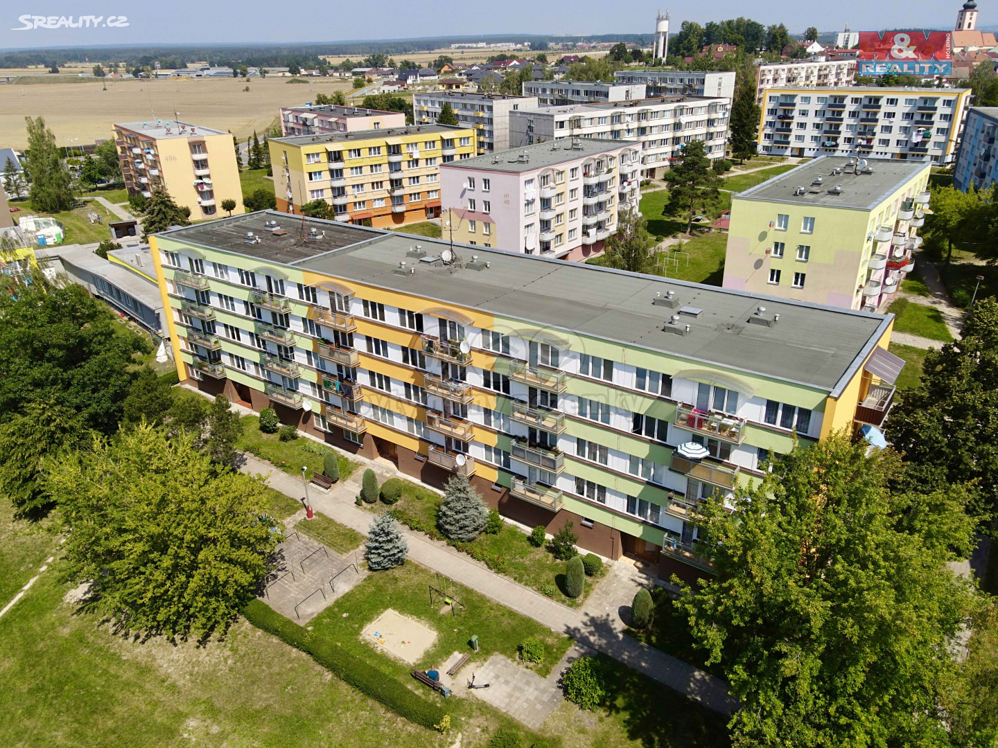 Prodej bytu 3+1 62 m², P. Voka, Veselí nad Lužnicí - Veselí nad Lužnicí I