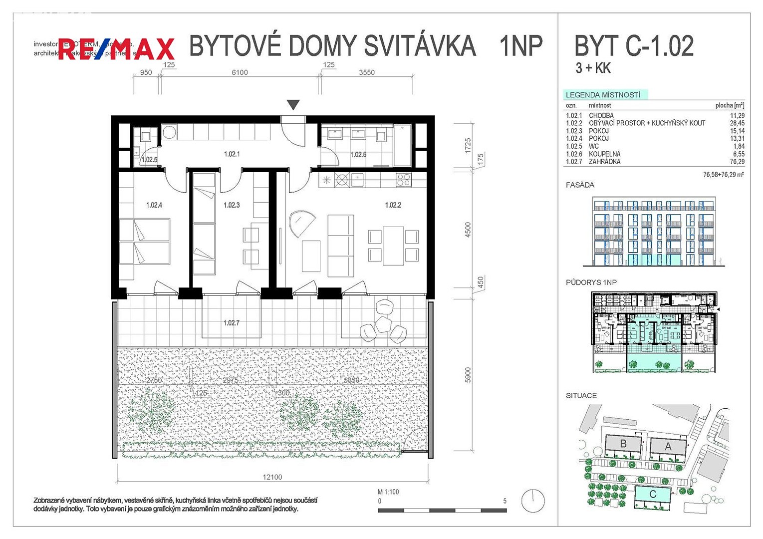 Prodej bytu 3+kk 76 m², Školní, Svitávka