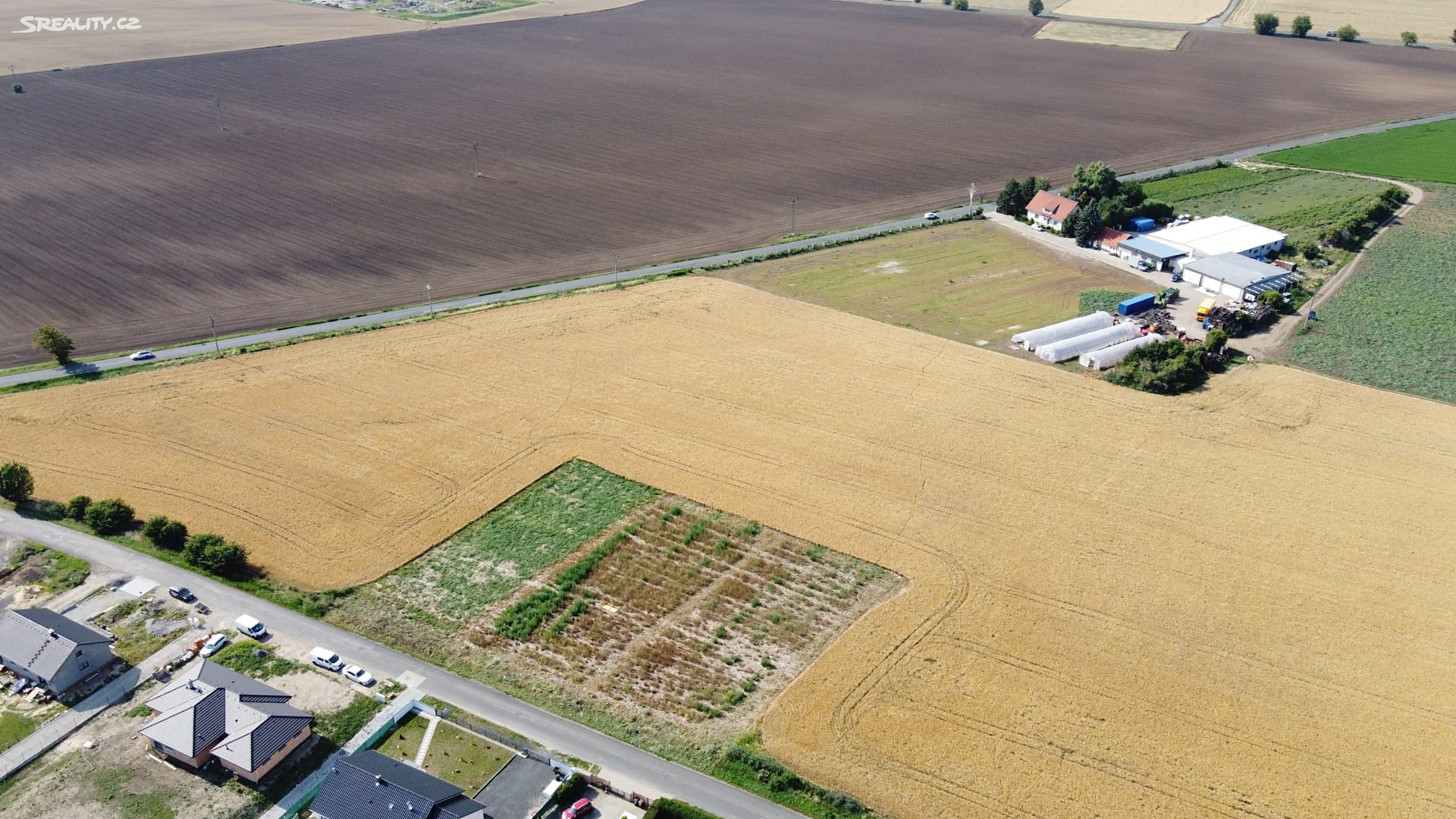 Prodej  stavebního pozemku 1 233 m², Terezín - Nové Kopisty, okres Litoměřice