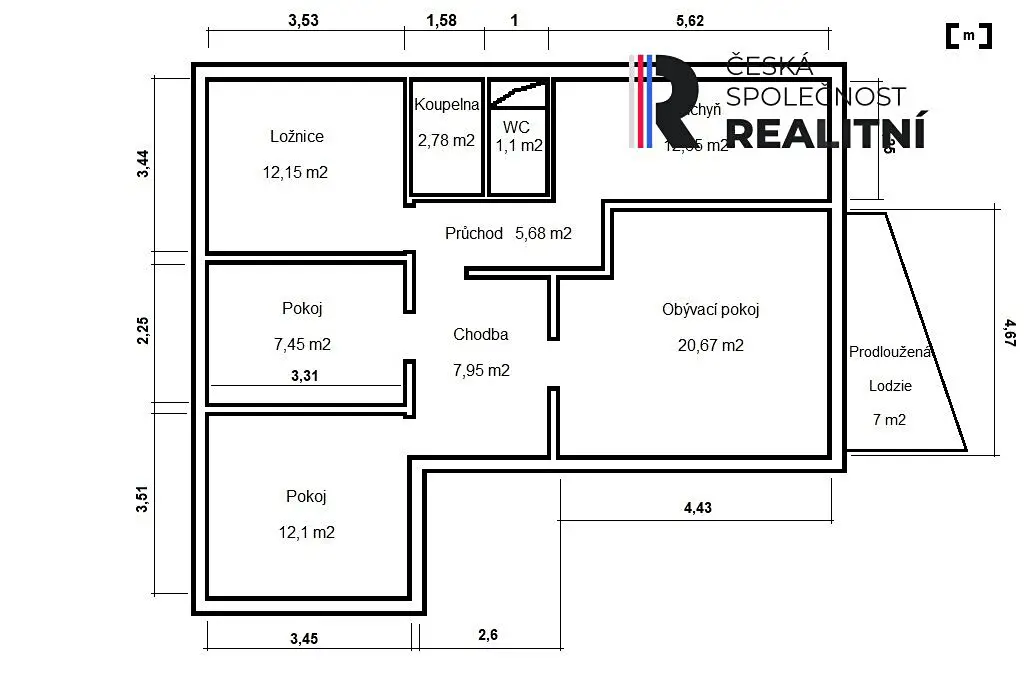 Prodej bytu 4+1 90 m², Bzenecká, Brno - Židenice