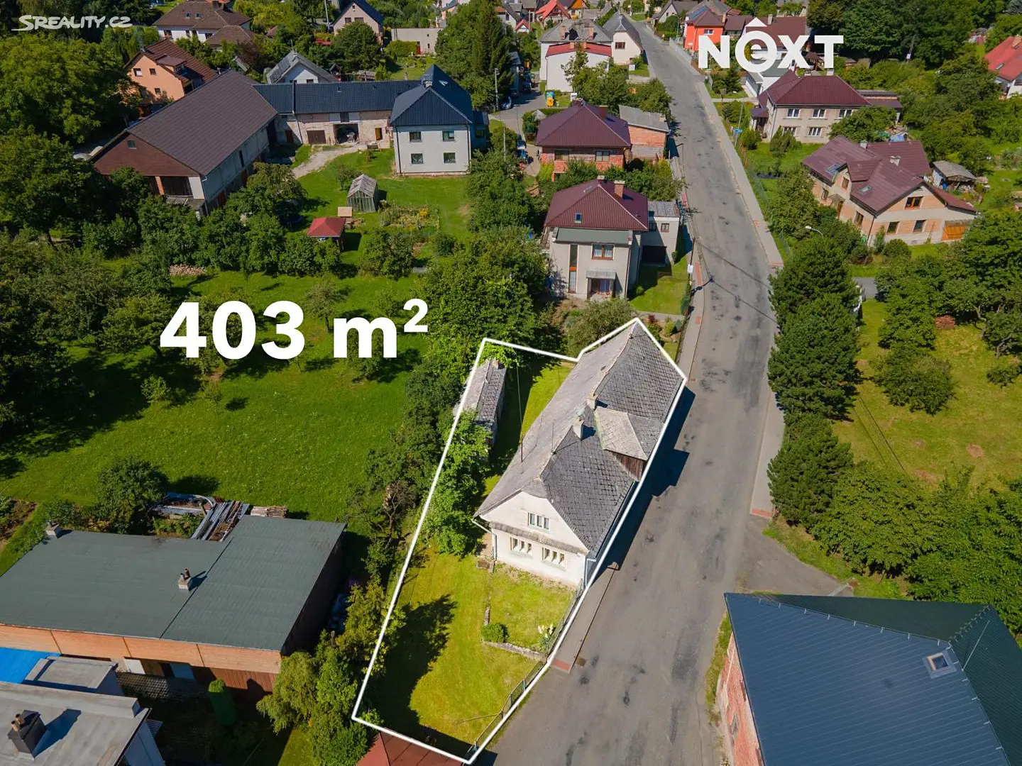 Prodej  rodinného domu 51 m², pozemek 403 m², Jedlí, okres Šumperk