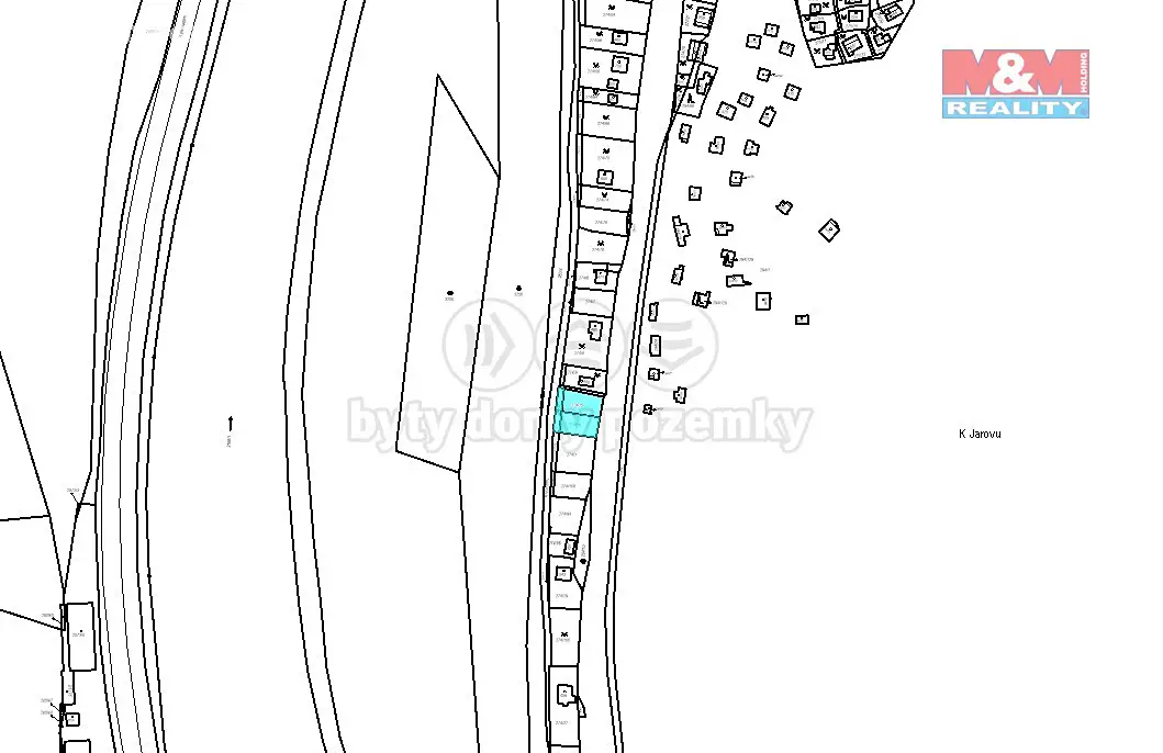 Prodej  pozemku 448 m², Dolní Břežany - Jarov, okres Praha-západ