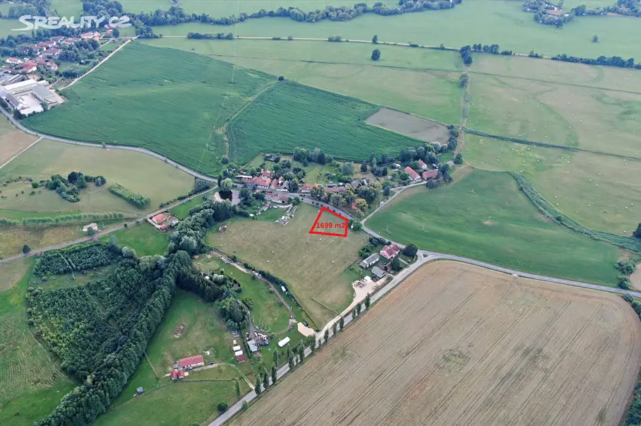 Prodej  stavebního pozemku 1 699 m², Plchovice - Smetana, okres Ústí nad Orlicí