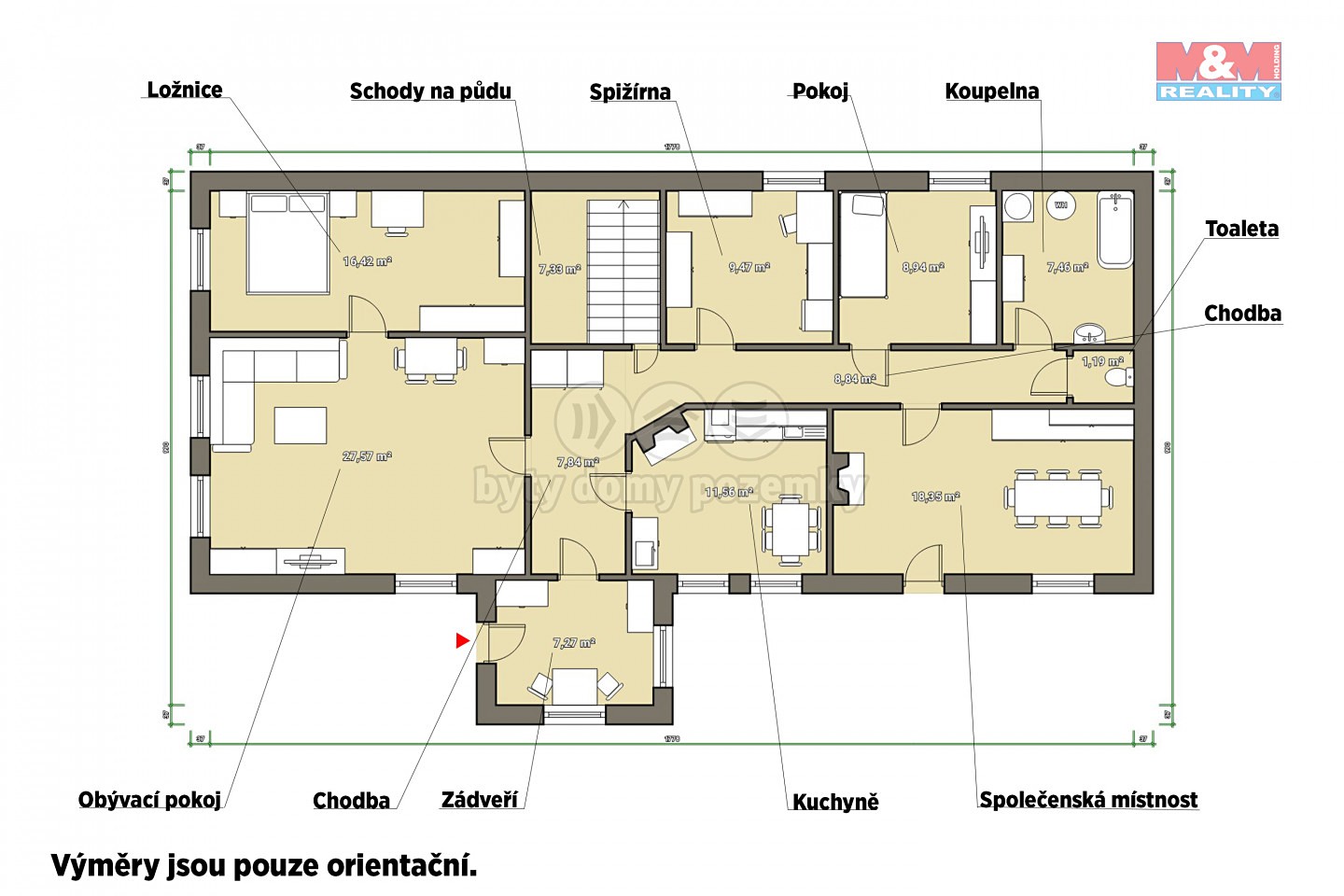 Prodej  rodinného domu 140 m², pozemek 1 456 m², Bor - Ostrov, okres Tachov