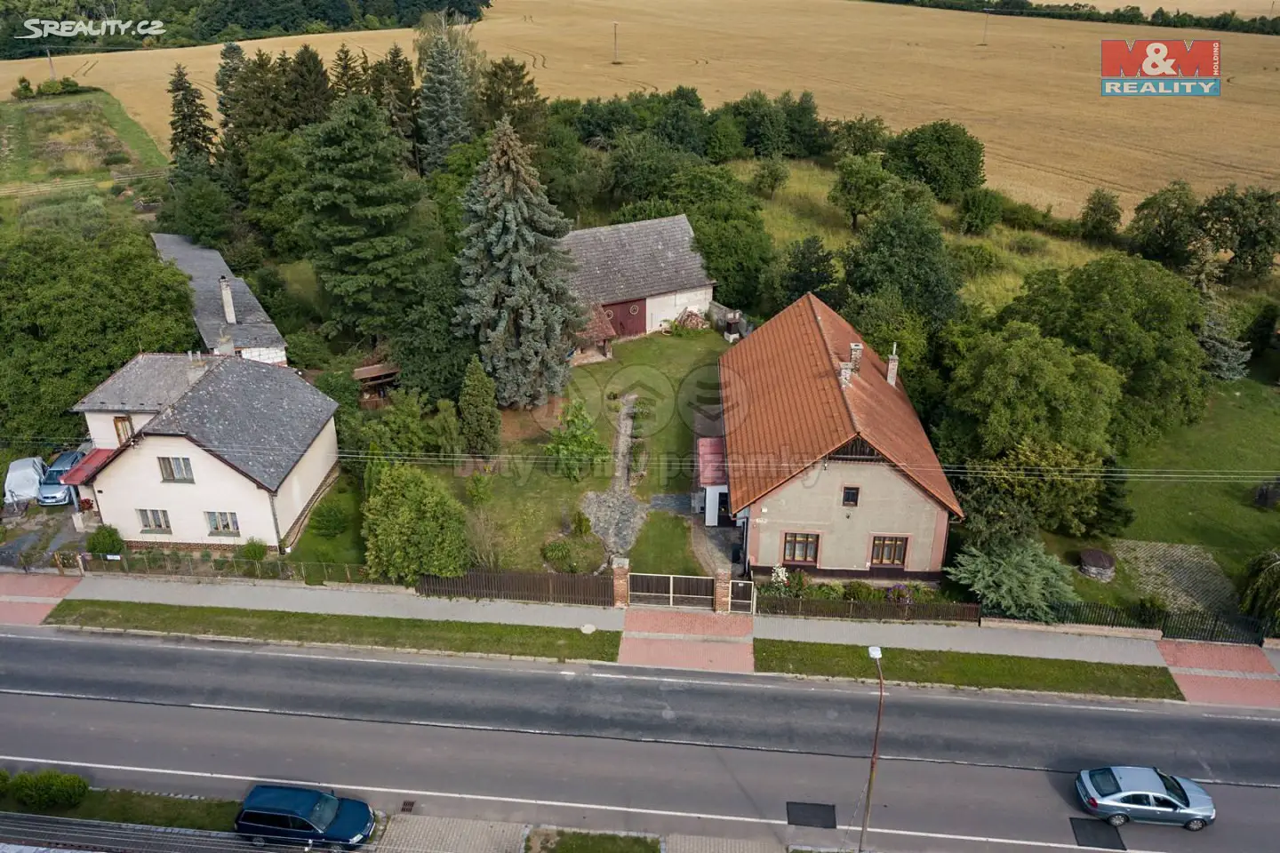 Prodej  rodinného domu 263 m², pozemek 5 547 m², Krchleby, okres Kutná Hora