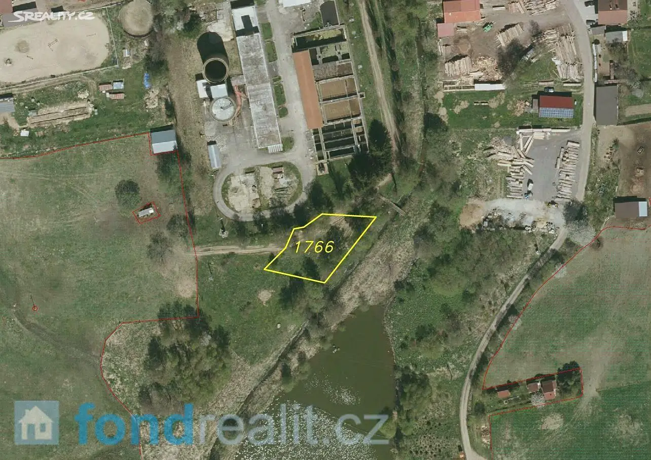 Prodej  pozemku 841 m², Studená, okres Jindřichův Hradec
