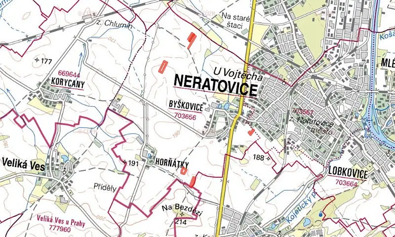 Neratovice - Byškovice, okres Mělník