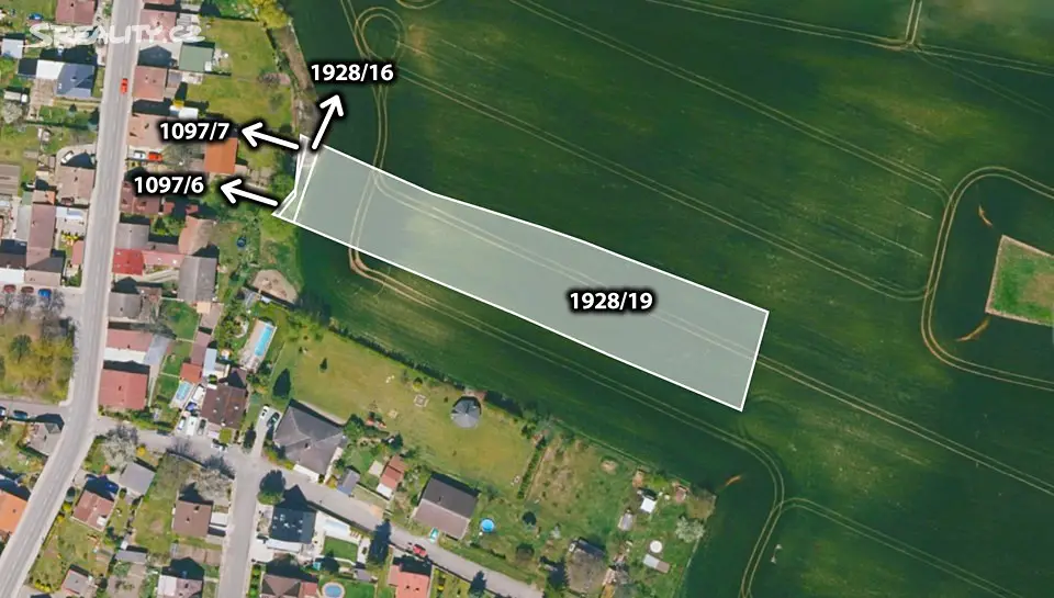 Prodej  stavebního pozemku 4 382 m², Dobrovice, okres Mladá Boleslav