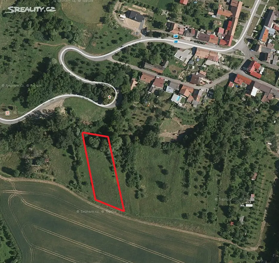Prodej  zahrady 405 m², Zdounky - Cvrčovice, okres Kroměříž