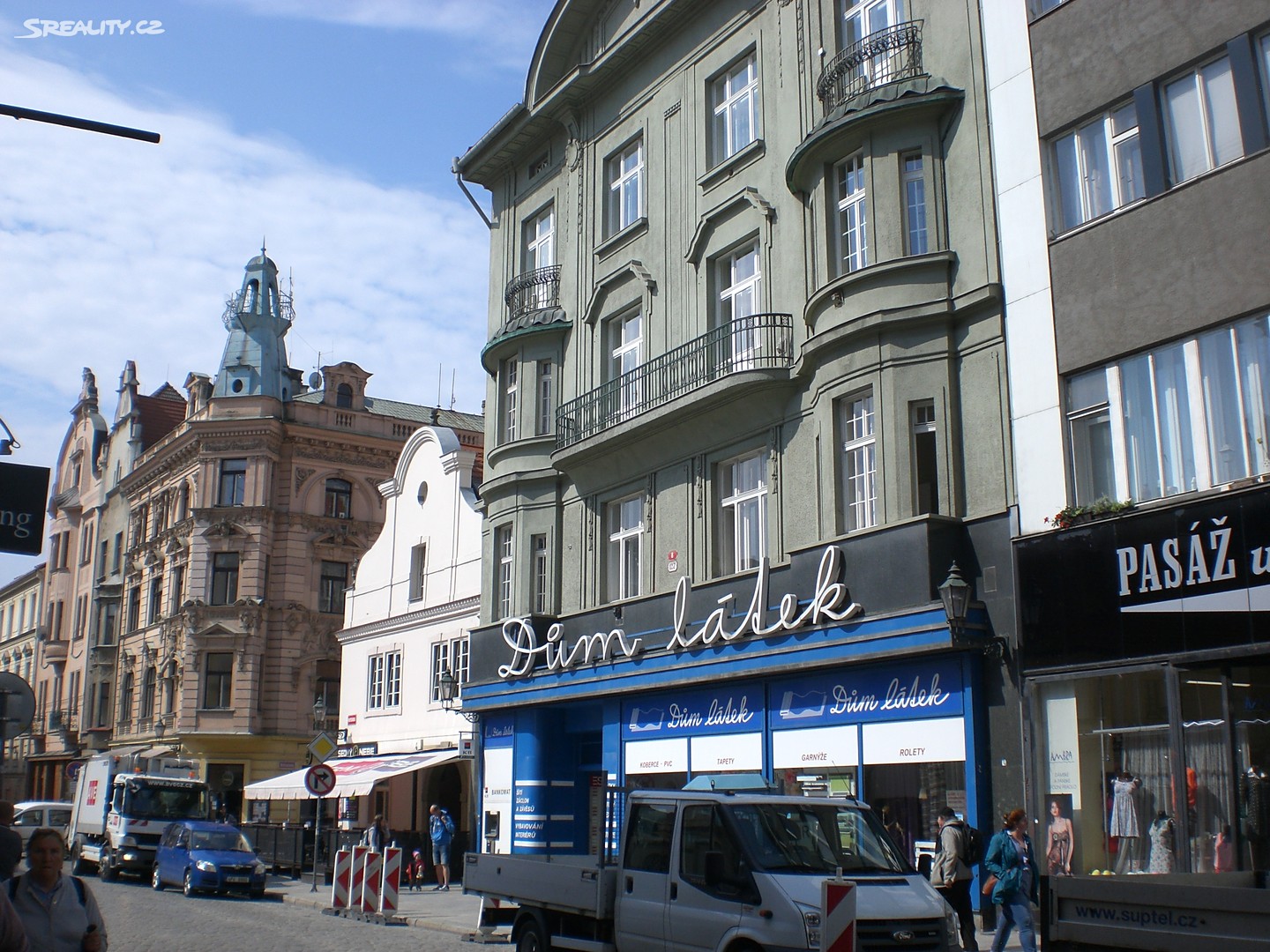 Pronájem bytu 2+1 80 m², Františkánská, Plzeň - Vnitřní Město