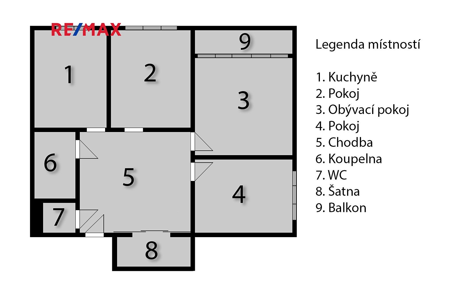 Pronájem bytu 3+1 97 m², Jana Drdy, Příbram - Příbram VII