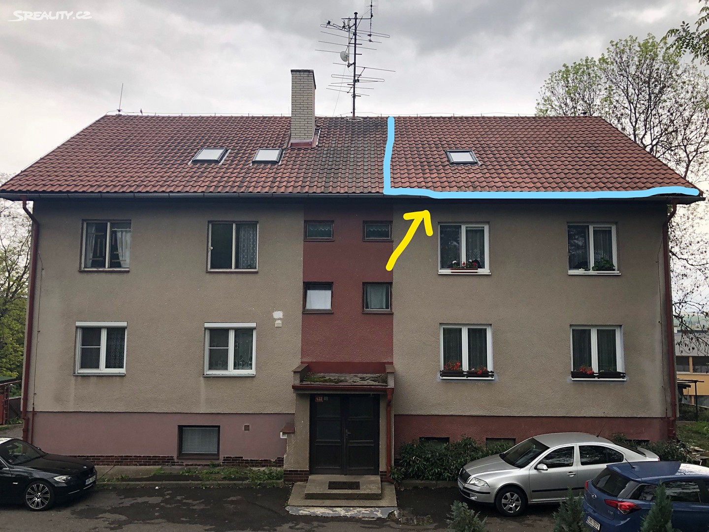 Prodej bytu 2+1 58 m² (Podkrovní), Čsl. armády, Klecany