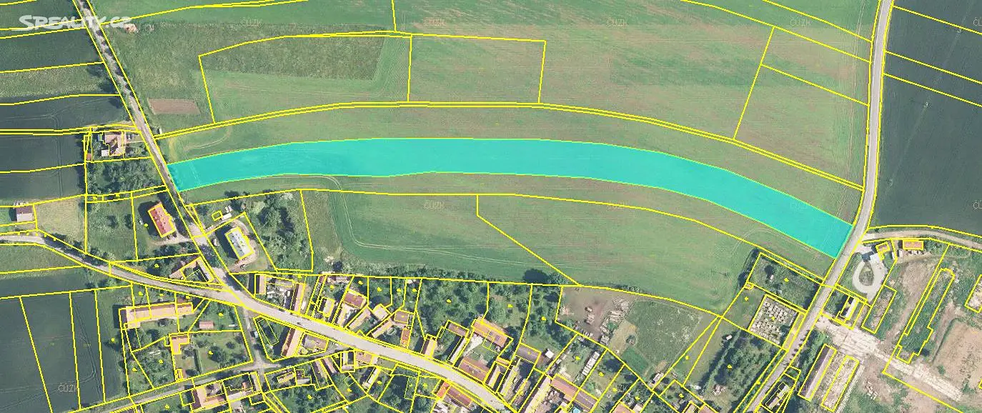 Prodej  stavebního pozemku 1 813 m², Velký Vřešťov, okres Trutnov