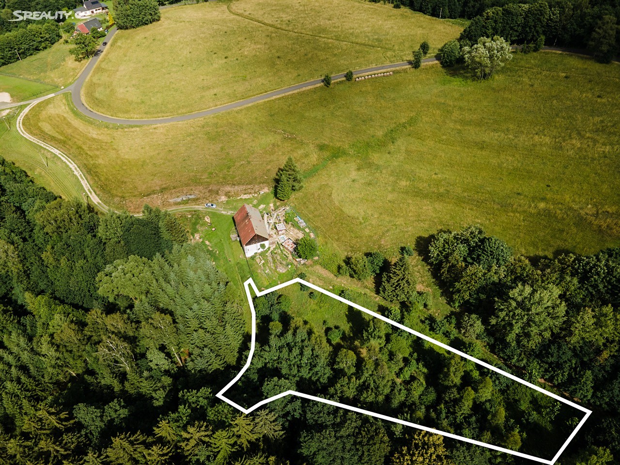 Prodej  pozemku 3 945 m², Za Tratí, Liberec - Liberec XXX-Vratislavice nad Nisou