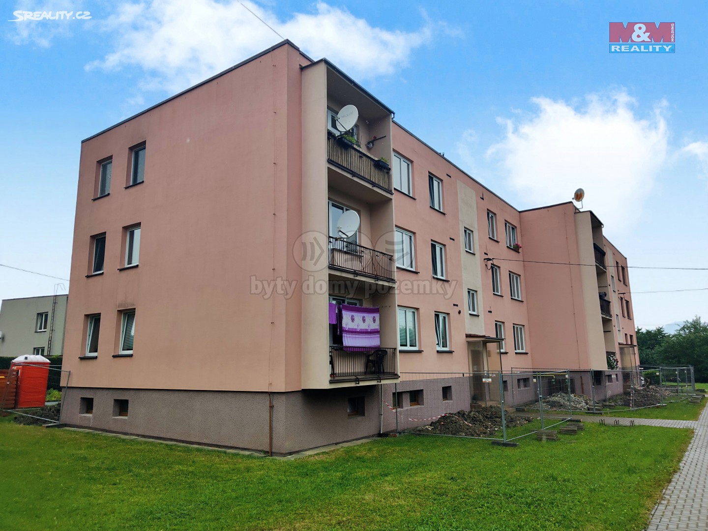 Pronájem bytu 2+1 52 m², Kozlovice, okres Frýdek-Místek