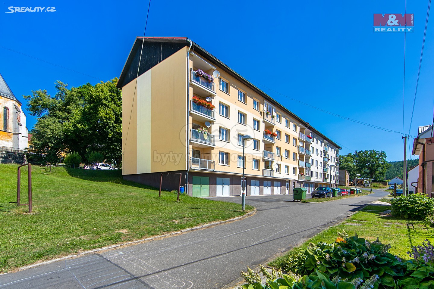 Prodej bytu 1+1 42 m², náměstí Horní, Oloví