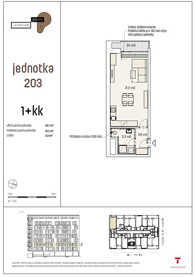 Prodej bytu 1+kk 40 m², Střední, Brno - Ponava