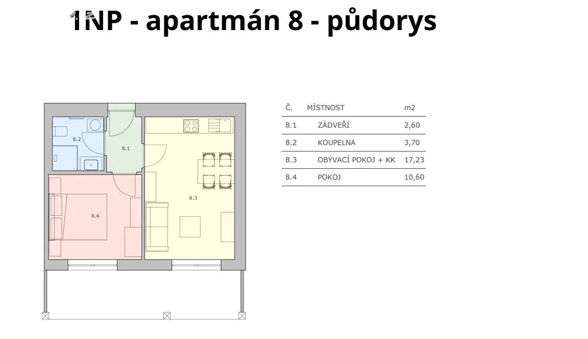 Prodej bytu 2+kk 70 m², Velké Karlovice, okres Vsetín