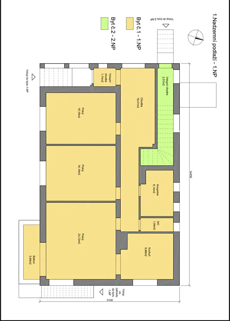 Prodej bytu 3+1 121 m², Žižkova, Karlovy Vary - Stará Role