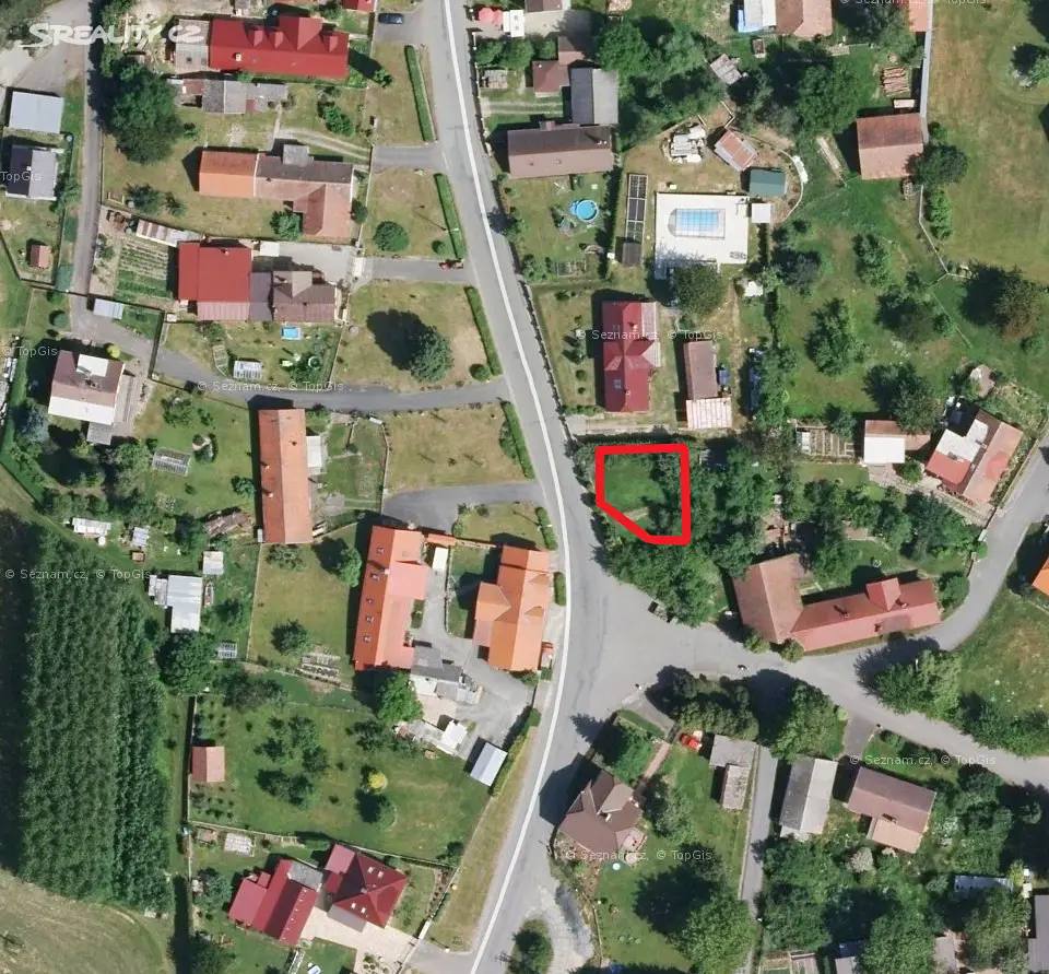 Prodej  stavebního pozemku 12 m², Hulice, okres Benešov