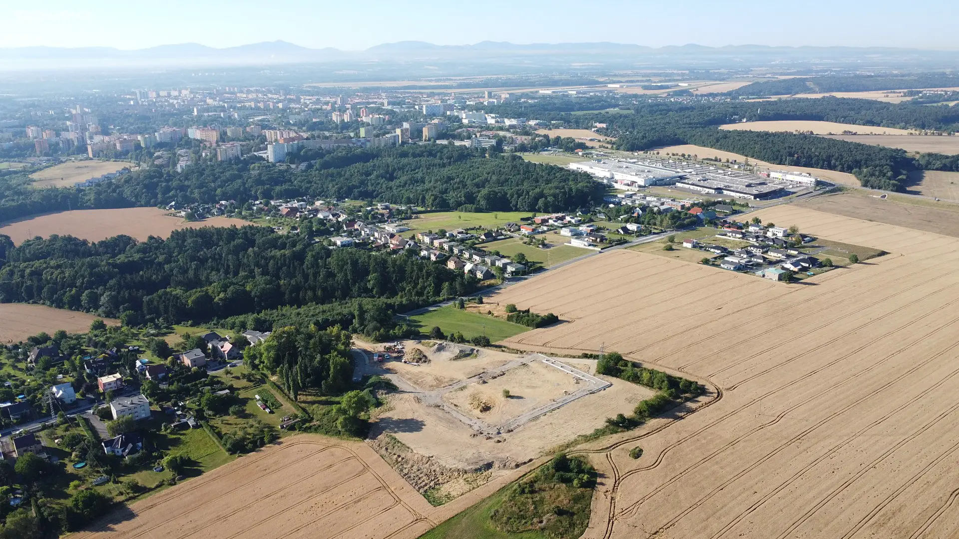 Prodej  stavebního pozemku 1 600 m², Ostrava - Plesná, okres Ostrava-město