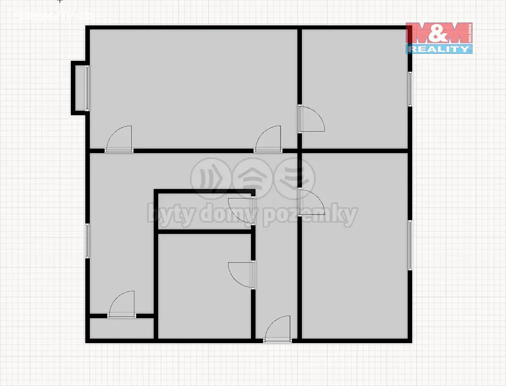 Prodej bytu 3+1 76 m², Zahradní, Smidary