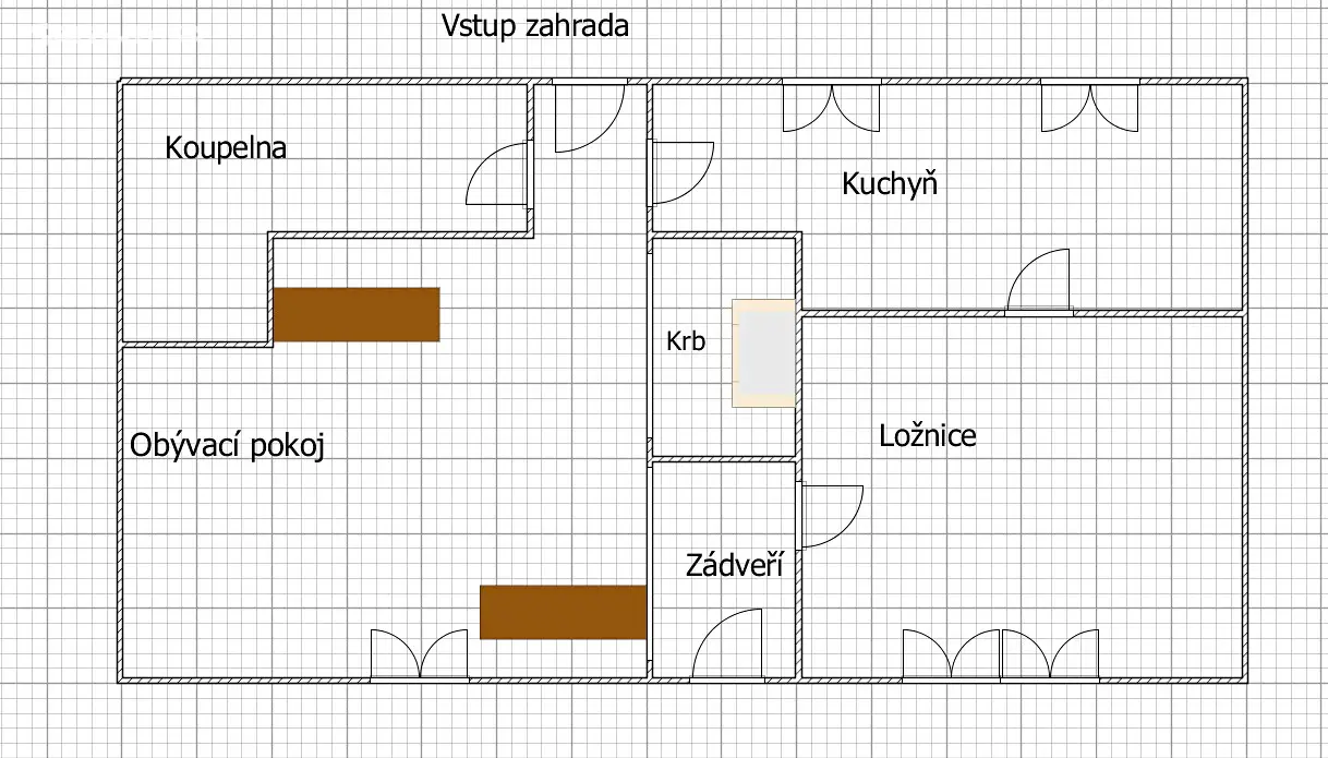 Prodej  chalupy 134 m², pozemek 538 m², Merklín - Lhota, okres Plzeň-jih
