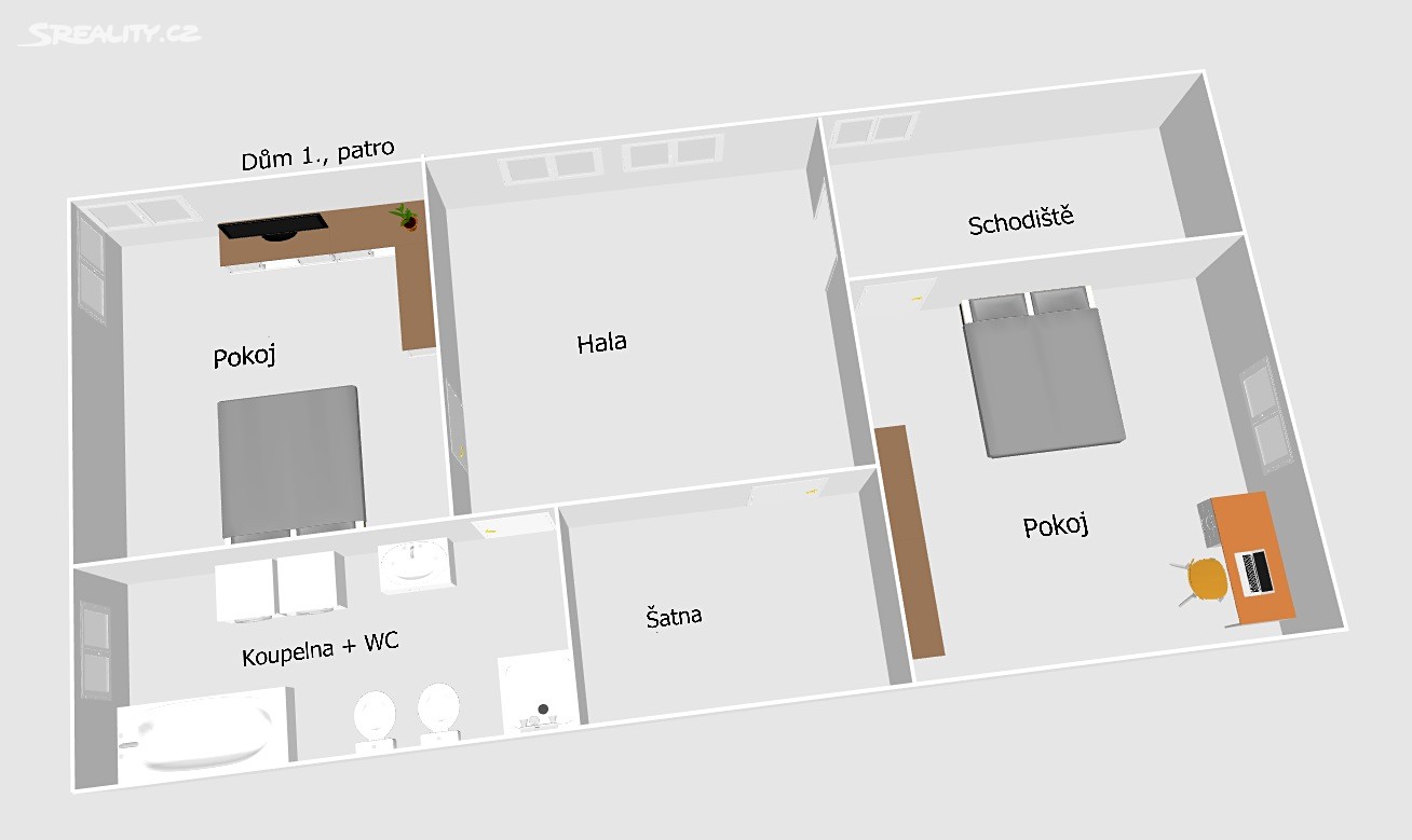 Prodej  rodinného domu 152 m², pozemek 330 m², Komenského, Tábor