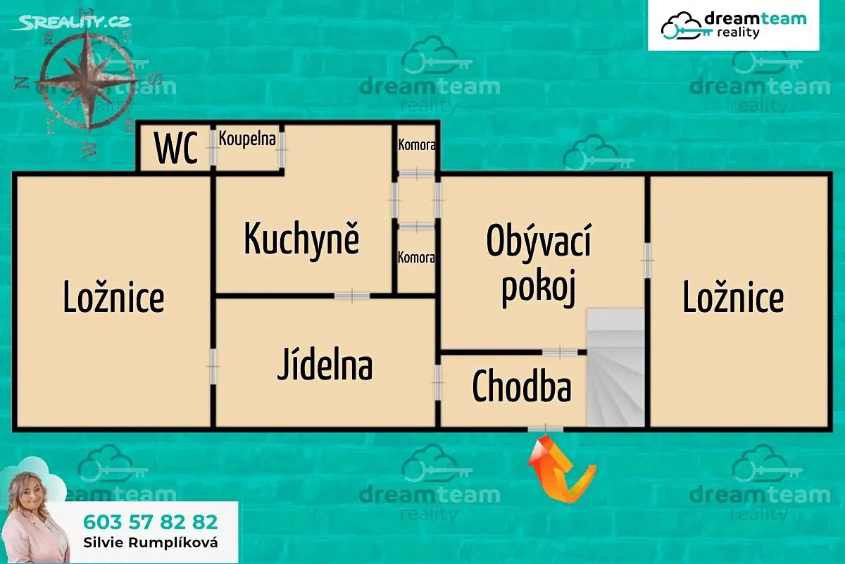 Prodej  rodinného domu 150 m², pozemek 1 657 m², Na Potoku, Zubří