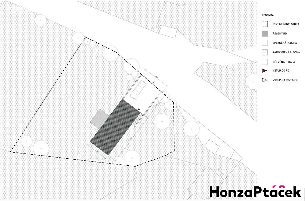 Prodej  stavebního pozemku 1 297 m², Chraberce, okres Louny