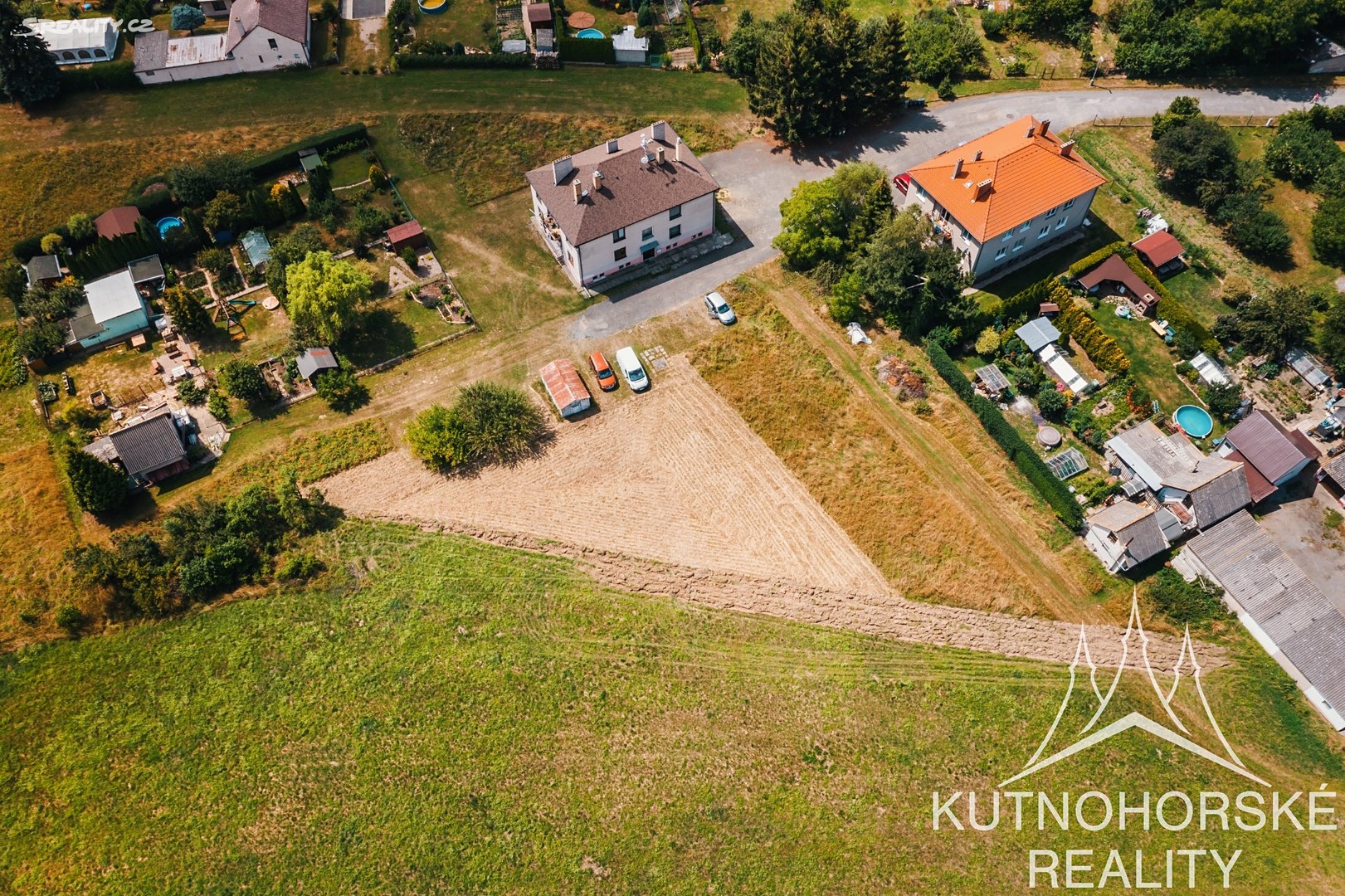 Prodej  stavebního pozemku 674 m², Malešov, okres Kutná Hora