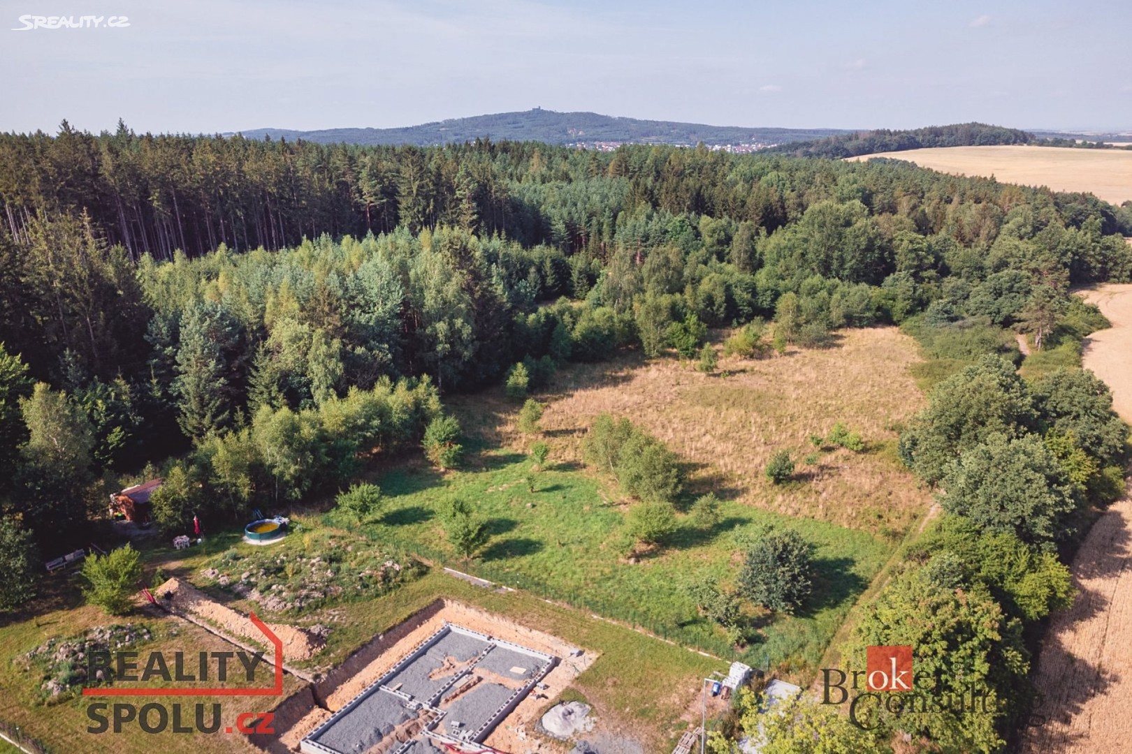 Prodej  stavebního pozemku 1 700 m², Tymákov, okres Plzeň-město