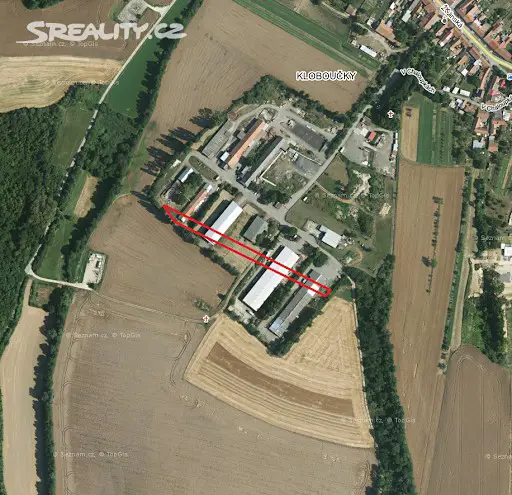 Prodej  komerčního pozemku 605 m², Bučovice - Kloboučky, okres Vyškov