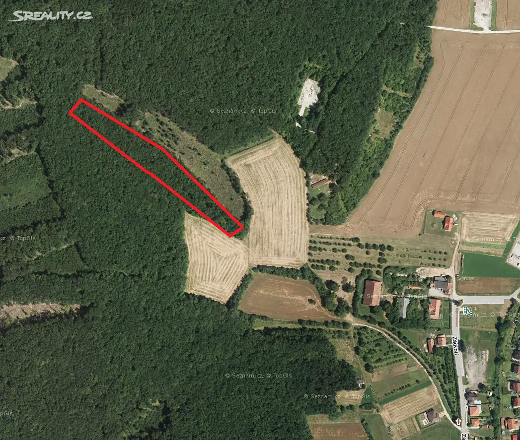 Prodej  lesa 2 410 m², Dambořice, okres Hodonín