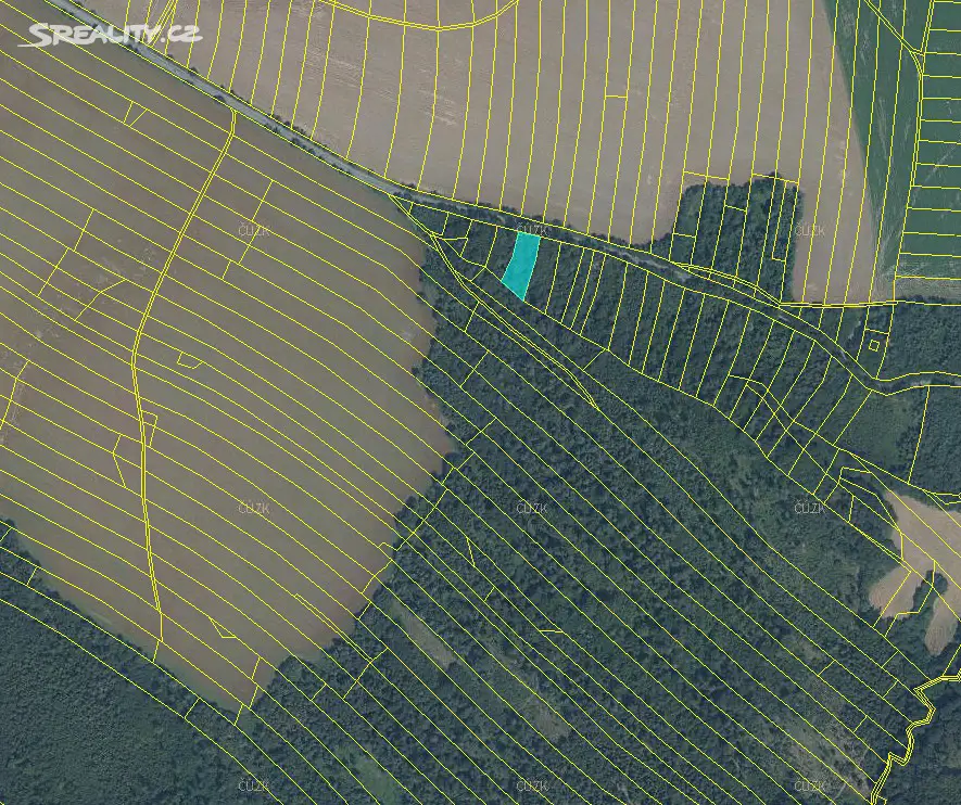 Prodej  lesa 1 592 m², Tísek, okres Nový Jičín