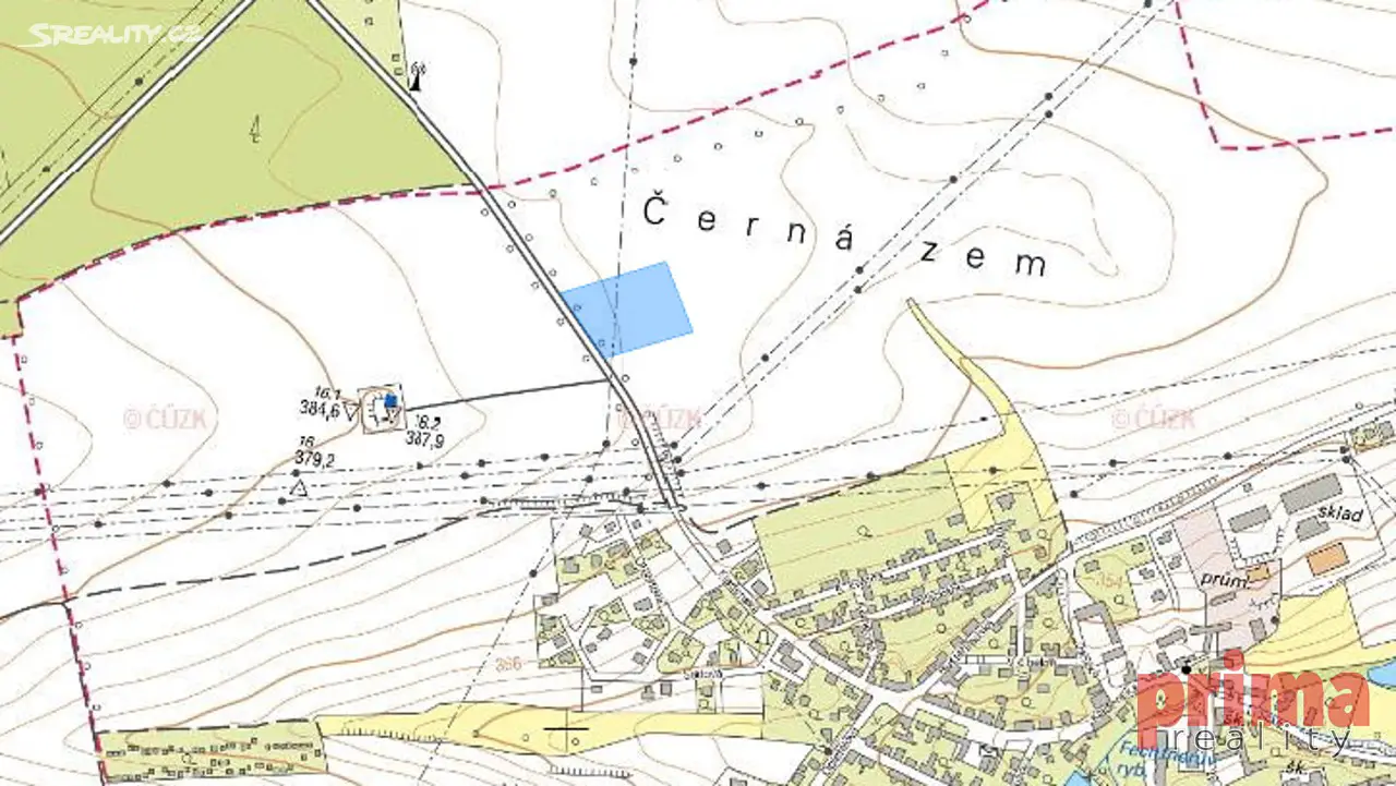 Prodej  pole 5 150 m², Hřebeč, okres Kladno