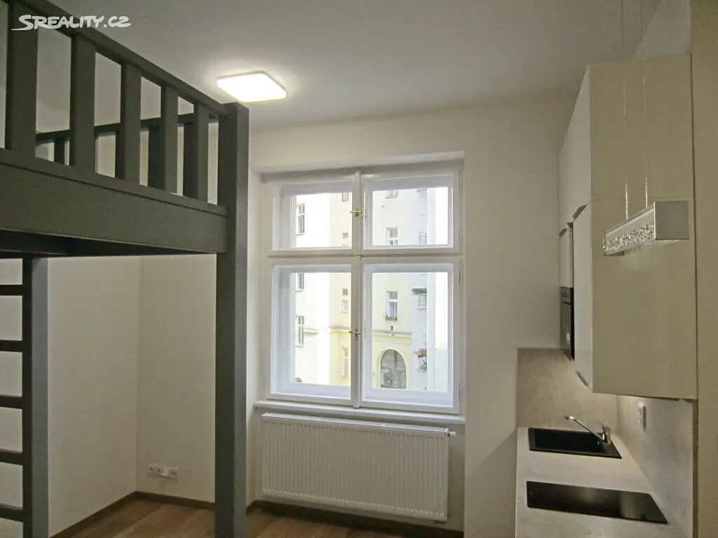 Pronájem bytu 1+kk 21 m², Pod Zvonařkou, Praha 2 - Vinohrady