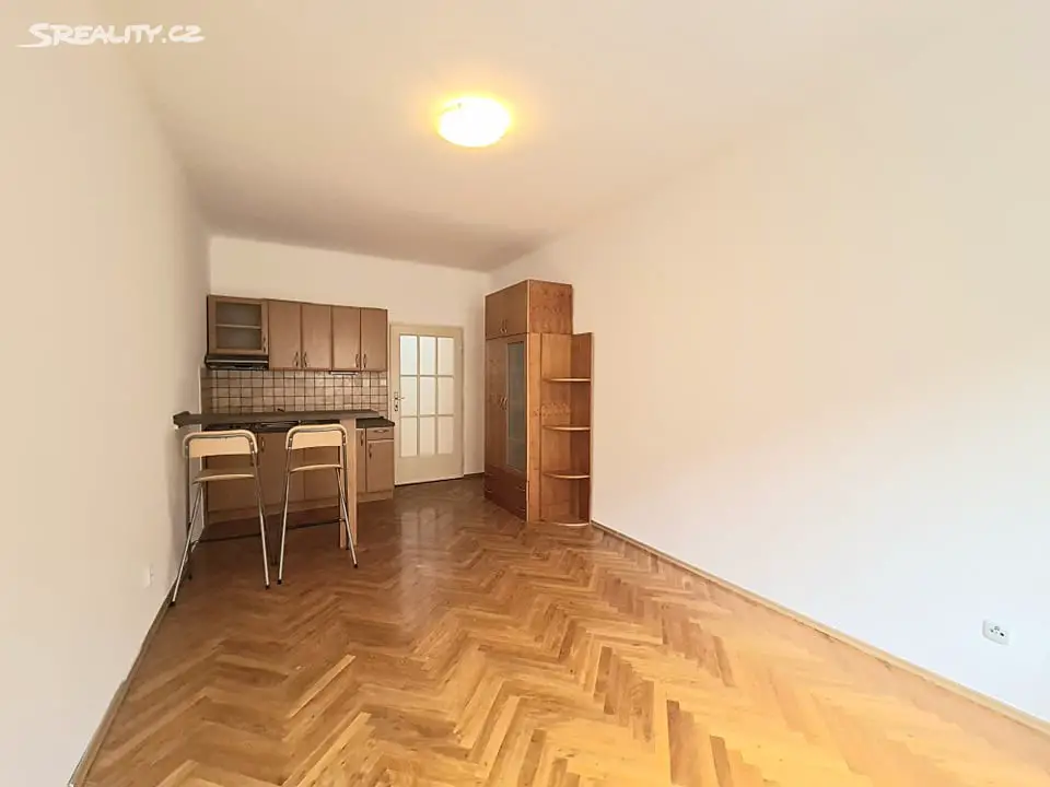 Pronájem bytu 1+kk 29 m², Biskupcova, Praha 3 - Žižkov
