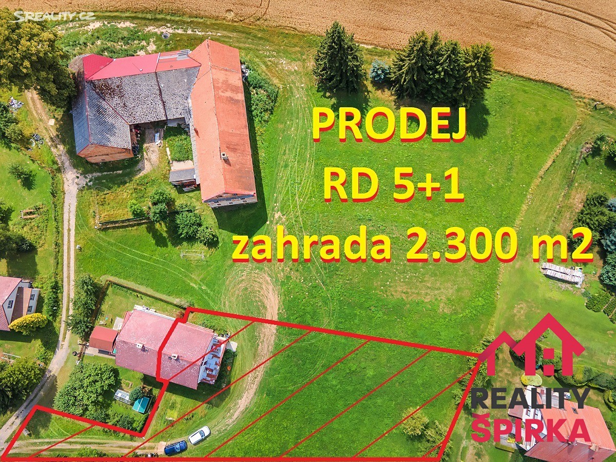 Prodej  rodinného domu 120 m², pozemek 2 401 m², Žichlínek, okres Ústí nad Orlicí