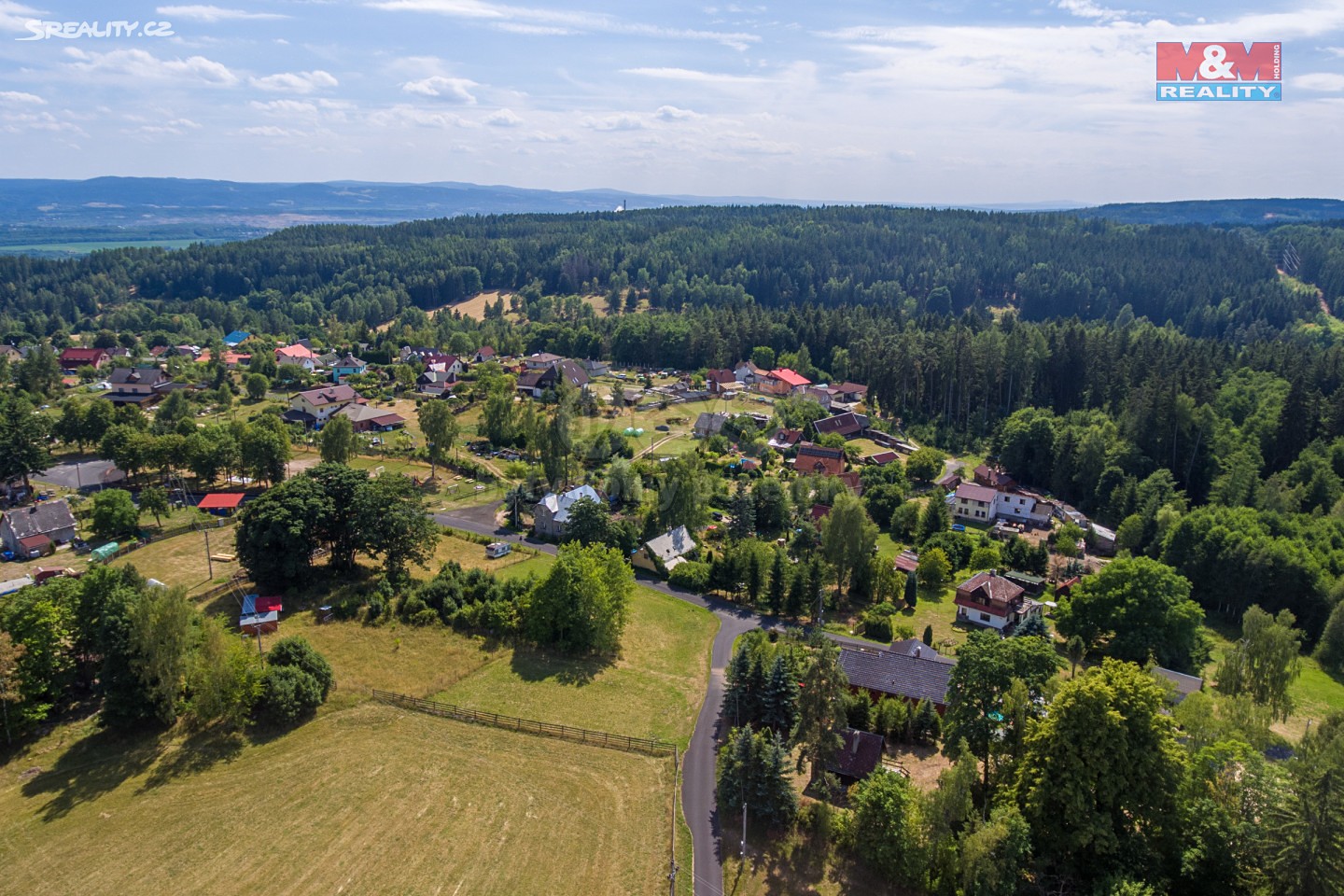 Prodej  stavebního pozemku 1 394 m², Černava - Rájec, okres Karlovy Vary