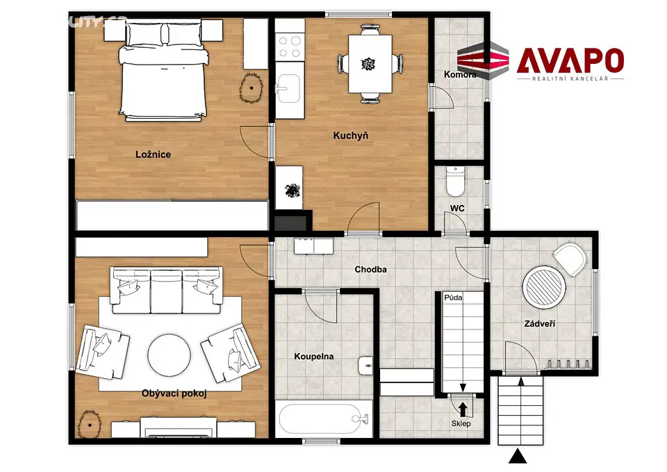 Prodej  rodinného domu 102 m², pozemek 1 322 m², Hradecká, Pustá Polom