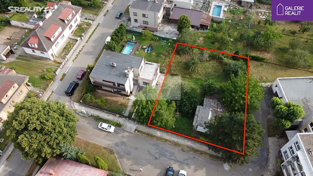 Prodej  stavebního pozemku 891 m², Tyršova, Přerov - Přerov II-Předmostí