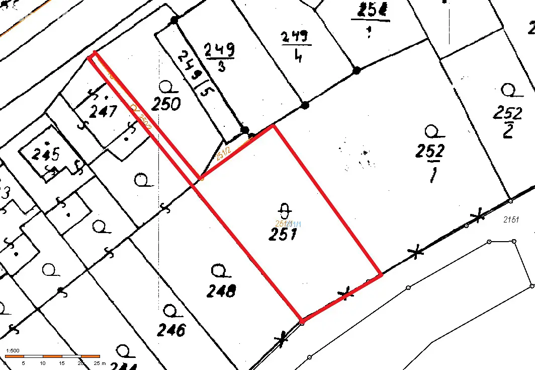 Prodej  stavebního pozemku 1 358 m², Újezd, okres Olomouc