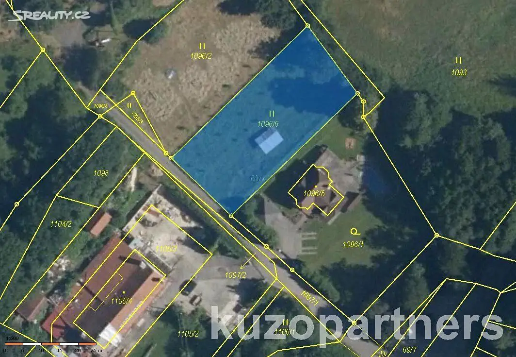 Prodej  stavebního pozemku 1 128 m², Zádveřice-Raková, okres Zlín