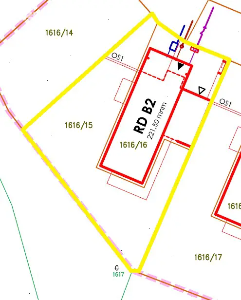 Prodej  stavebního pozemku 605 m², Želešice, okres Brno-venkov