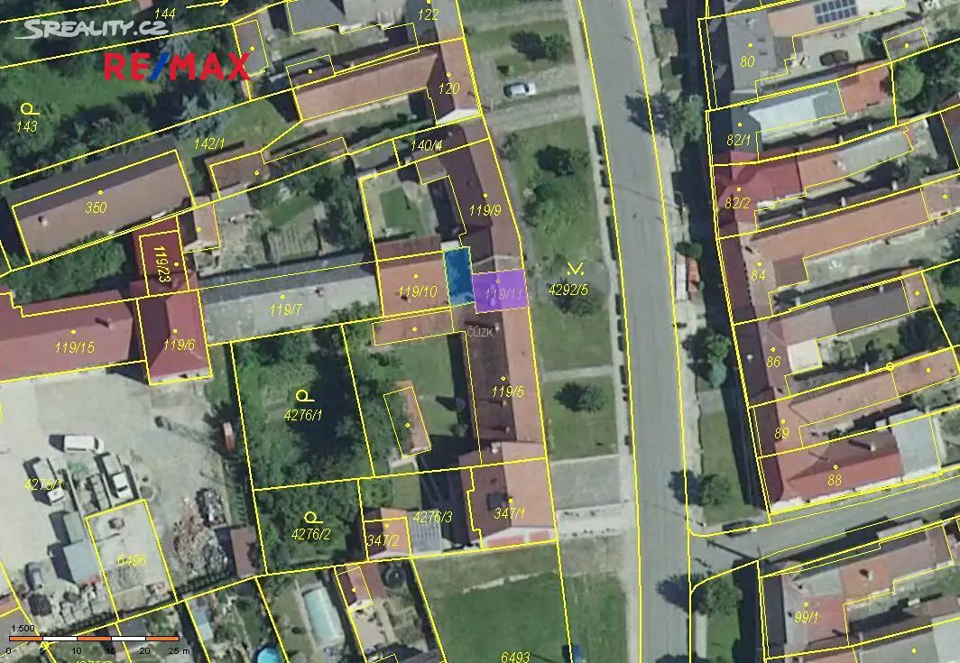 Prodej  rodinného domu 43 m², pozemek 73 m², Slavkov, okres Uherské Hradiště