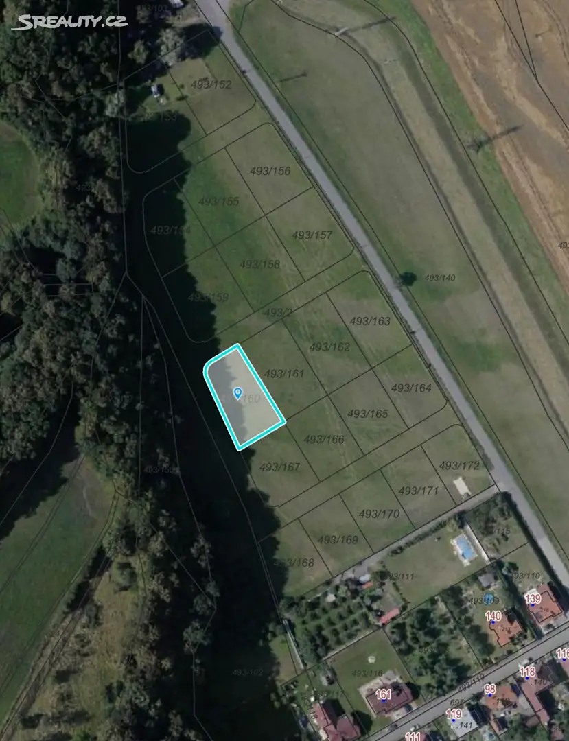 Prodej  stavebního pozemku 849 m², Valašské Meziříčí - Juřinka, okres Vsetín