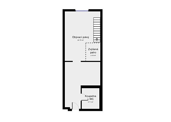 Pronájem bytu 1+1 38 m², Pivovarská, Praha 5 - Smíchov